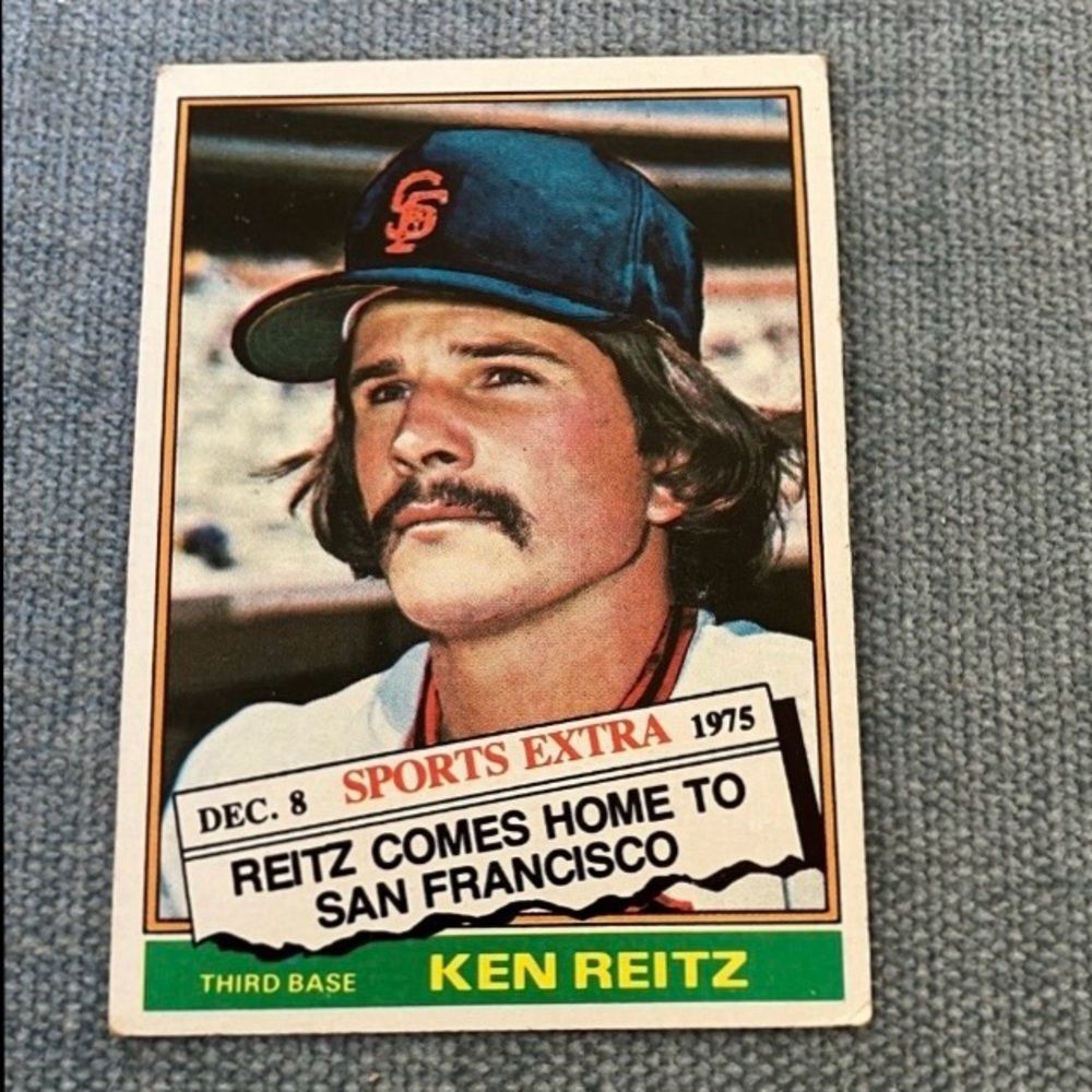 1976 Topps San Francisco Giants Baseball Card Trading Card - Picture 1 of 2